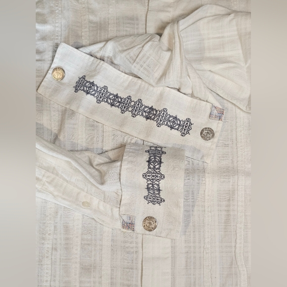 English Laundry /Christopher Wicks Y2K, Button Down Gabara Style EUC Men's Small - Picture 4 of 14